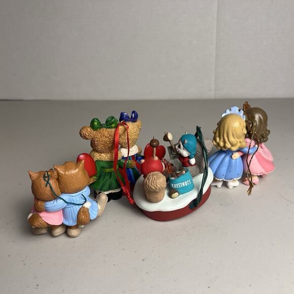 Vintage Best Friend Husband Wife Christmas Ornaments Hallmark Keepsake Mixed Lot - Picture 6 of 10